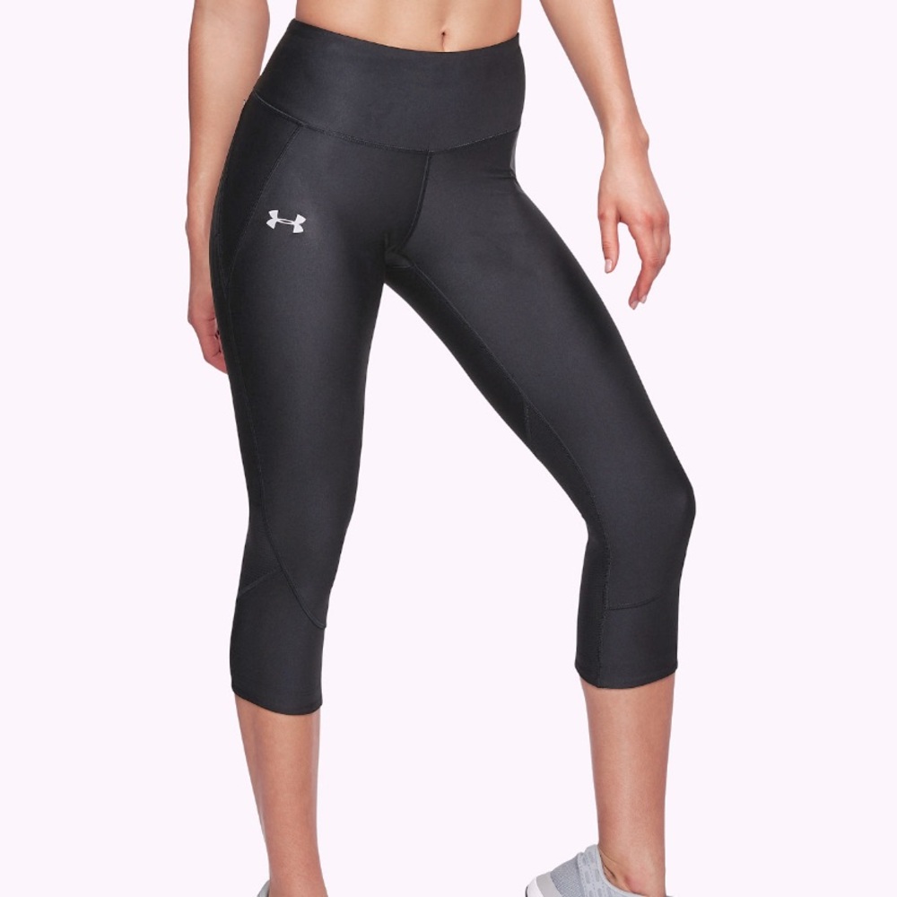 Under Armour HeatGear Capri Running Legging Fly Fast Heat Gear